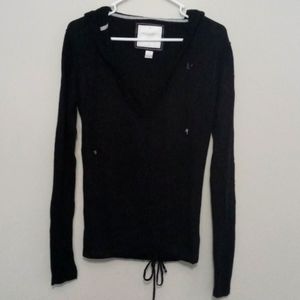 American Eagle black sweater hoodie